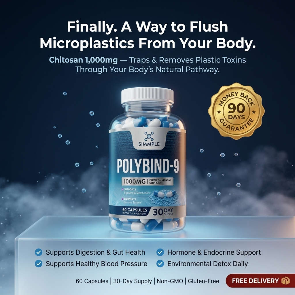 Polybind-9 – Daily Environmental Defense for Your Gut, Blood, and Body