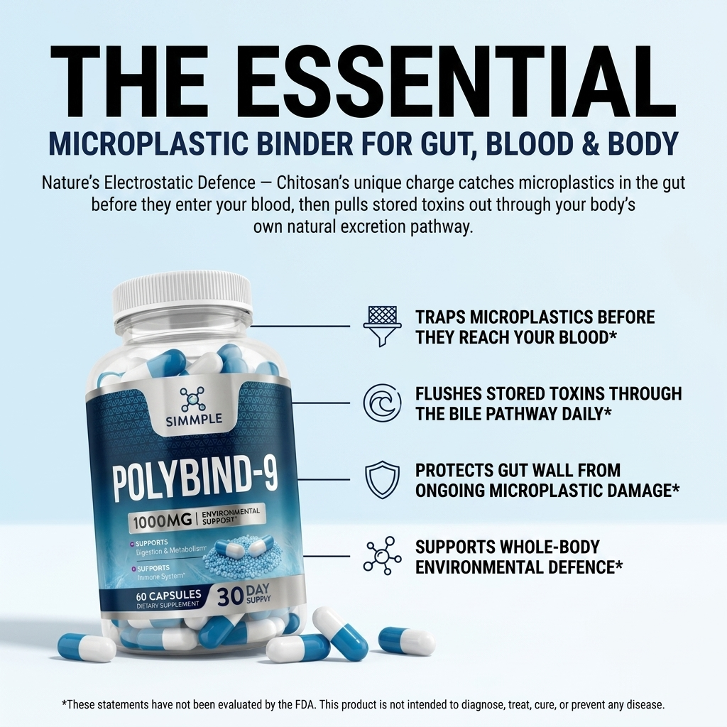 Polybind-9 – Daily Environmental Defense for Your Gut, Blood, and Body