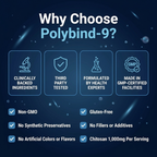 Polybind-9 – Daily Environmental Defense for Your Gut, Blood, and Body