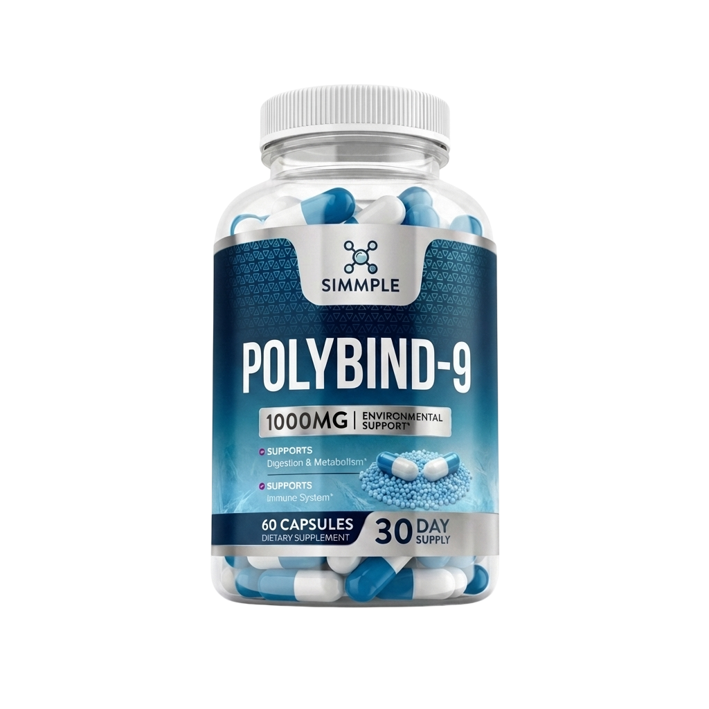 Polybind-9 – Daily Environmental Defense for Your Gut, Blood, and Body